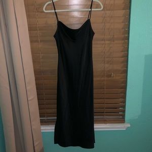 Cowl Neck Black dress
